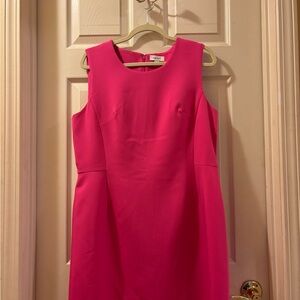 Elegant Pink Sleeveless Dress